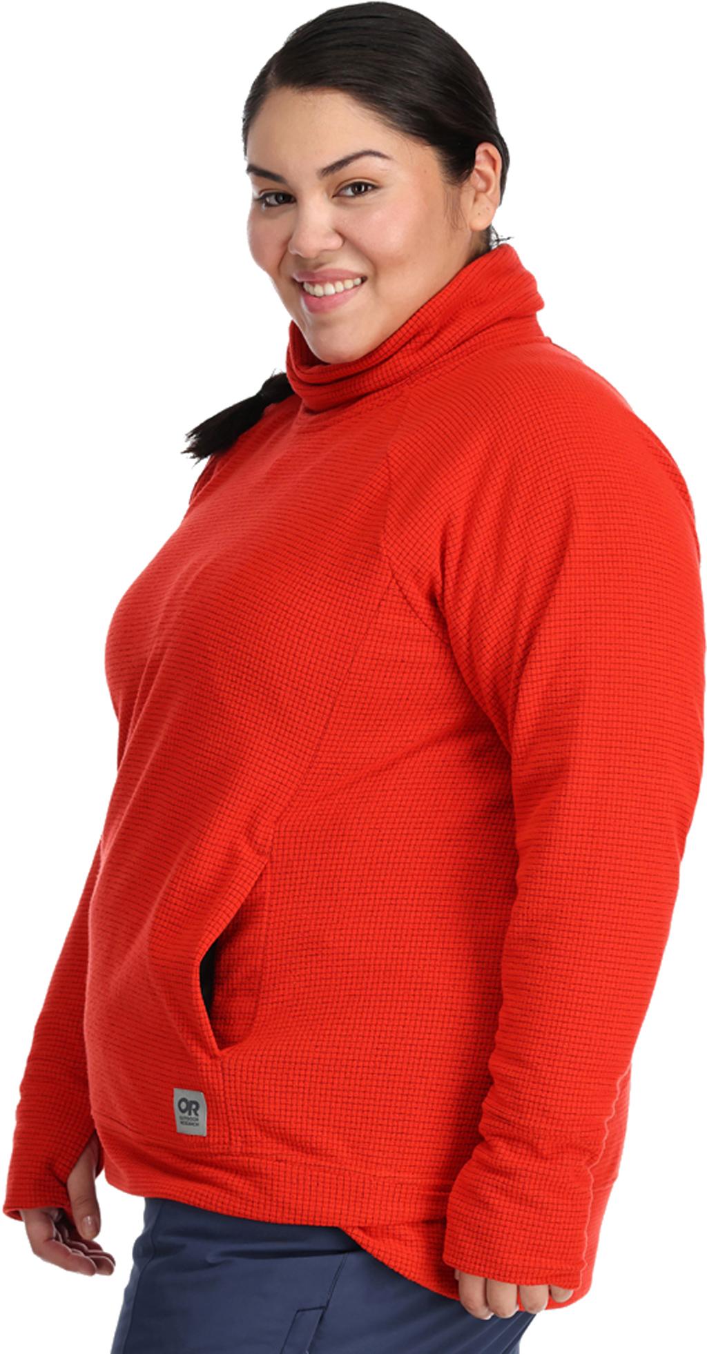 Product gallery image number 3 for product Trail Mix Cowl Plus Size Pullover - Women's