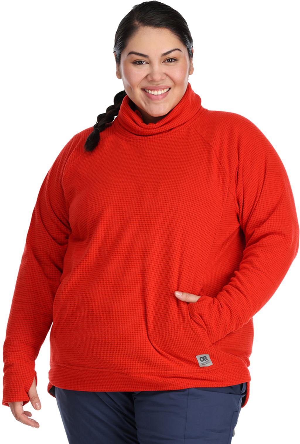 Product gallery image number 1 for product Trail Mix Cowl Plus Size Pullover - Women's