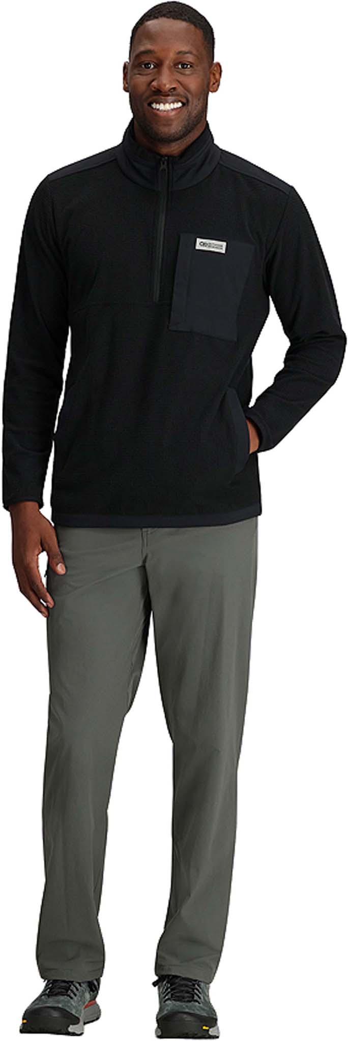 Product gallery image number 4 for product Trail Mix Quarter Zip Pullover Jacket - Men's
