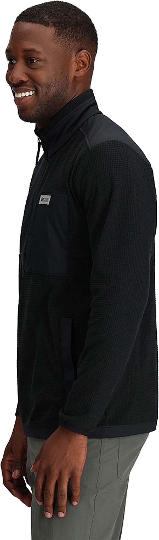 Product gallery image number 3 for product Trail Mix Quarter Zip Pullover Jacket - Men's