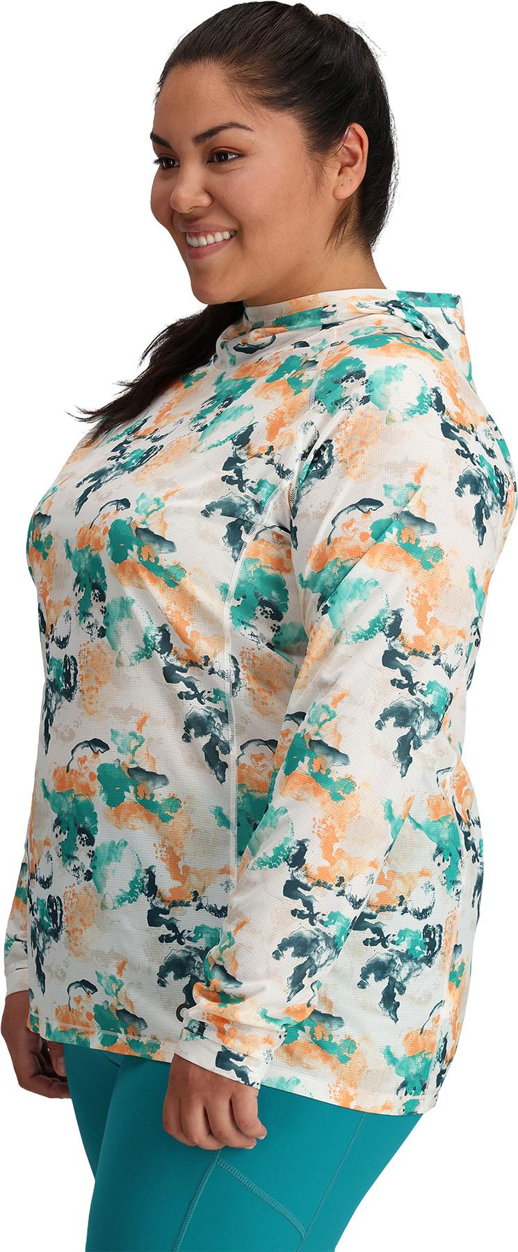 Numéro de l'image de la galerie de produits 3 pour le produit Chandail à capuchon imprimé grande taille Echo - Femme