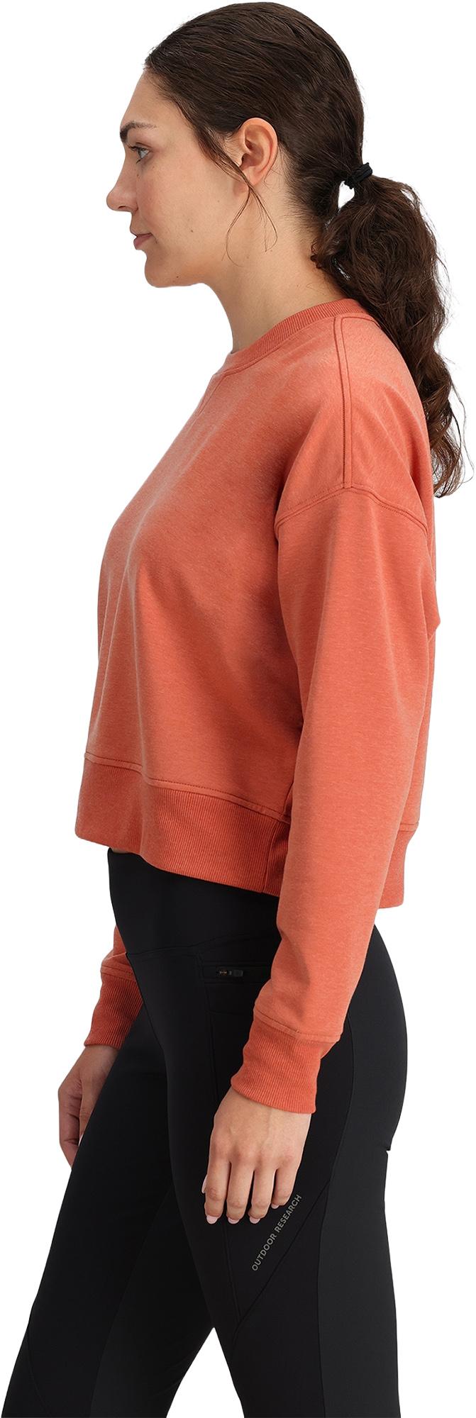 Numéro de l'image de la galerie de produits 2 pour le produit Chandail à col rond en polaire Essential - Femme