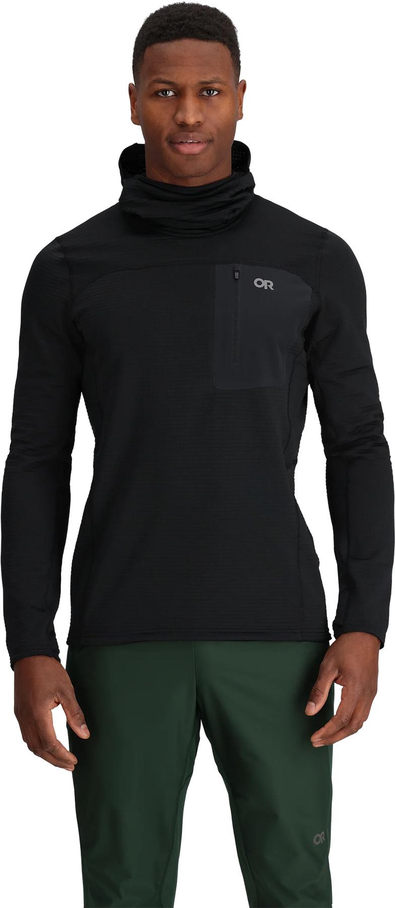 Product gallery image number 3 for product Vigor Grid Fleece Pullover Hoodie - Men's