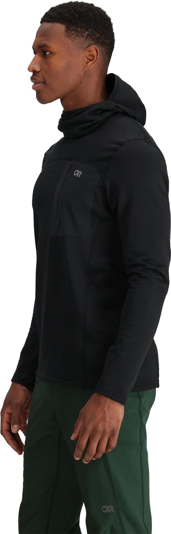 Product gallery image number 4 for product Vigor Grid Fleece Pullover Hoodie - Men's