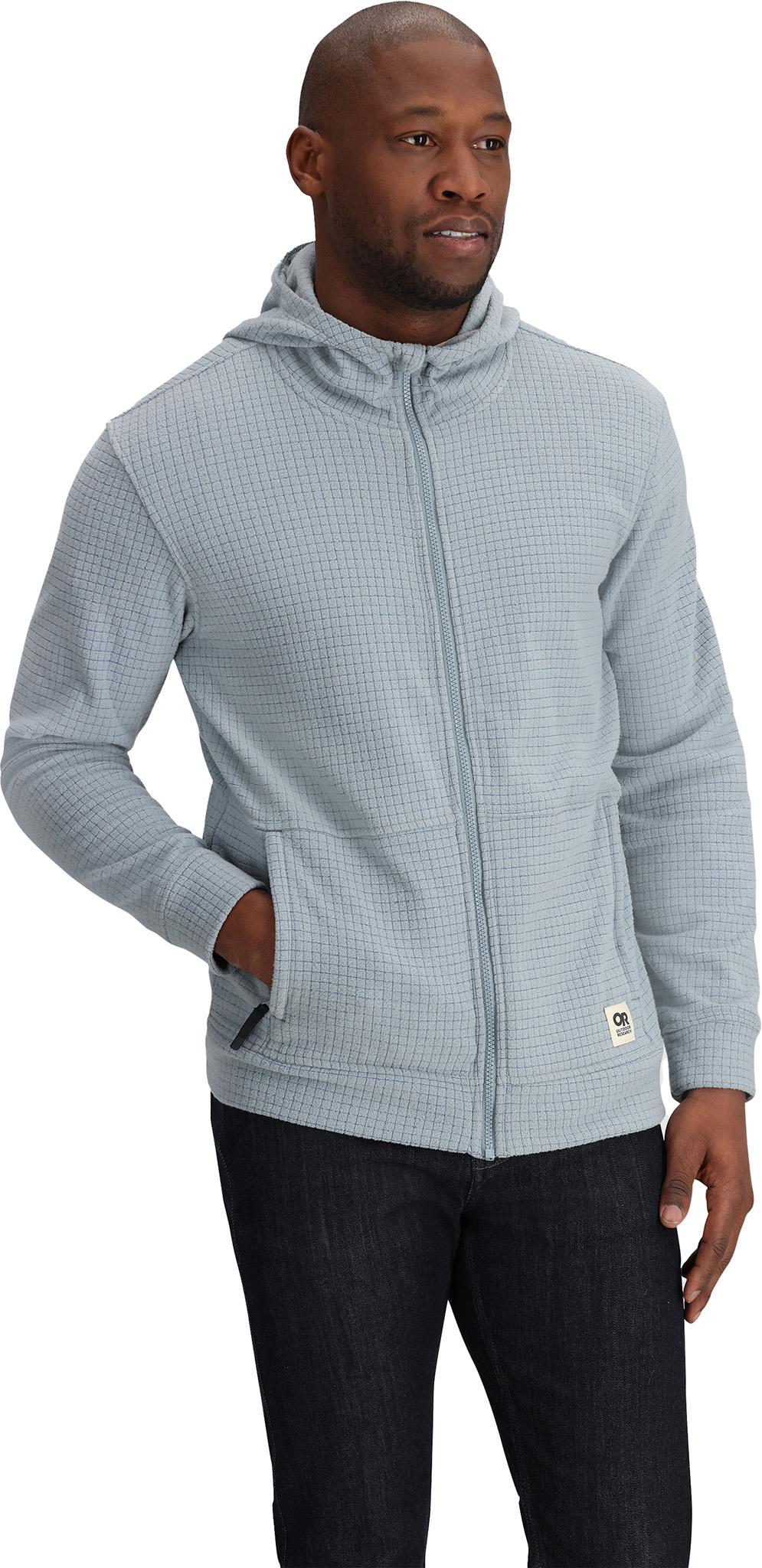 Numéro de l'image de la galerie de produits 3 pour le produit Chandail à capuchon à glissière complète en molleton Mega Trail Mix - Homme