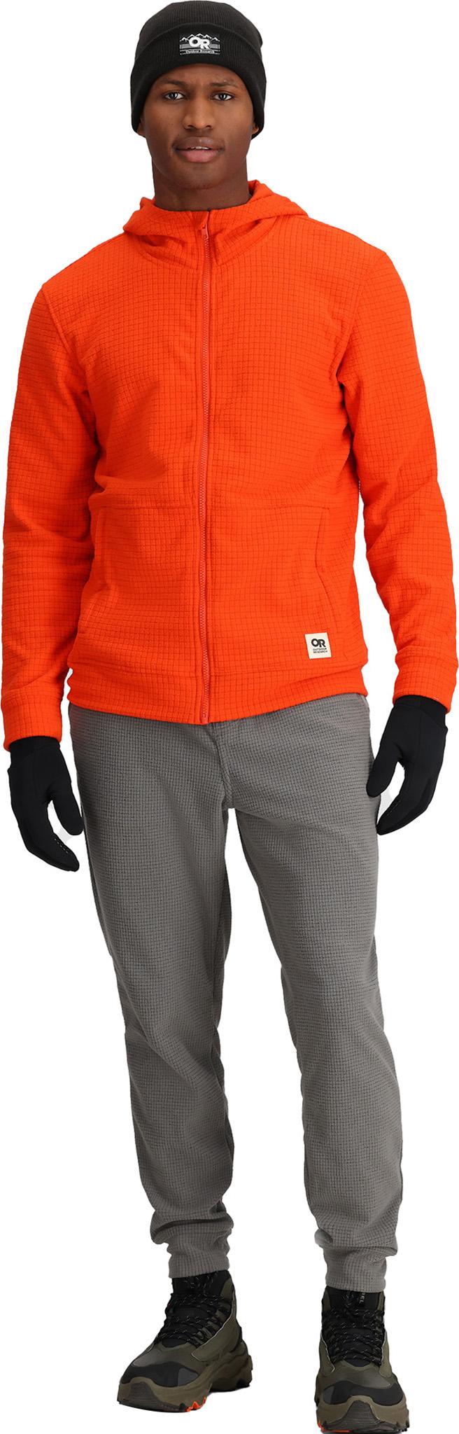 Numéro de l'image de la galerie de produits 2 pour le produit Chandail à capuchon à glissière complète en molleton Mega Trail Mix - Homme