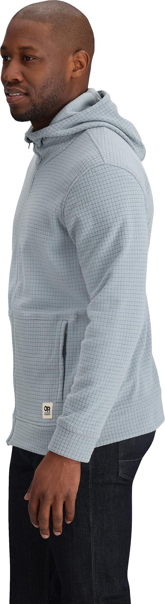 Numéro de l'image de la galerie de produits 2 pour le produit Chandail à capuchon à glissière complète en molleton Mega Trail Mix - Homme