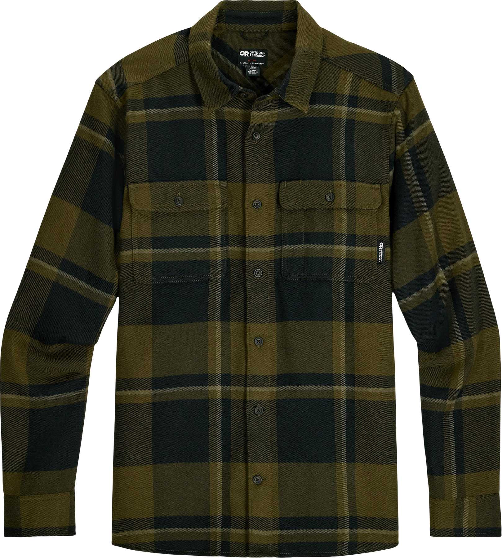 Dark Olive Plaid