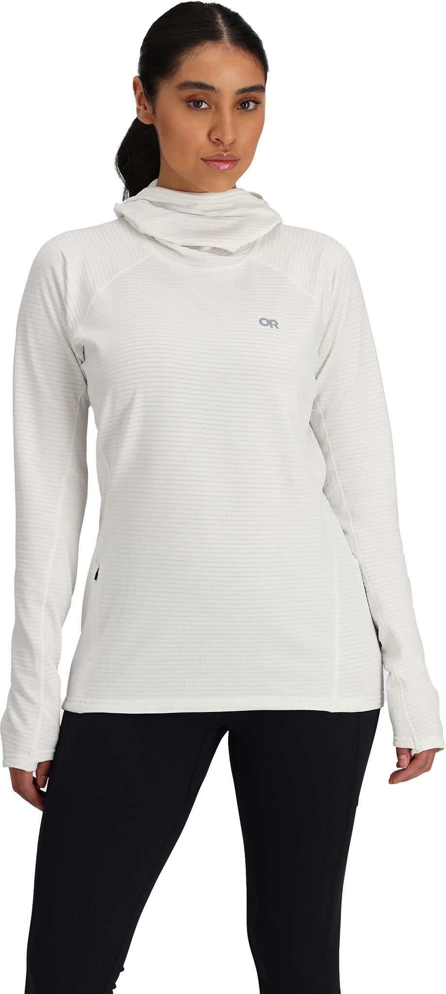 Product gallery image number 3 for product Vigor Grid Fleece Pullover Hoodie - Women's