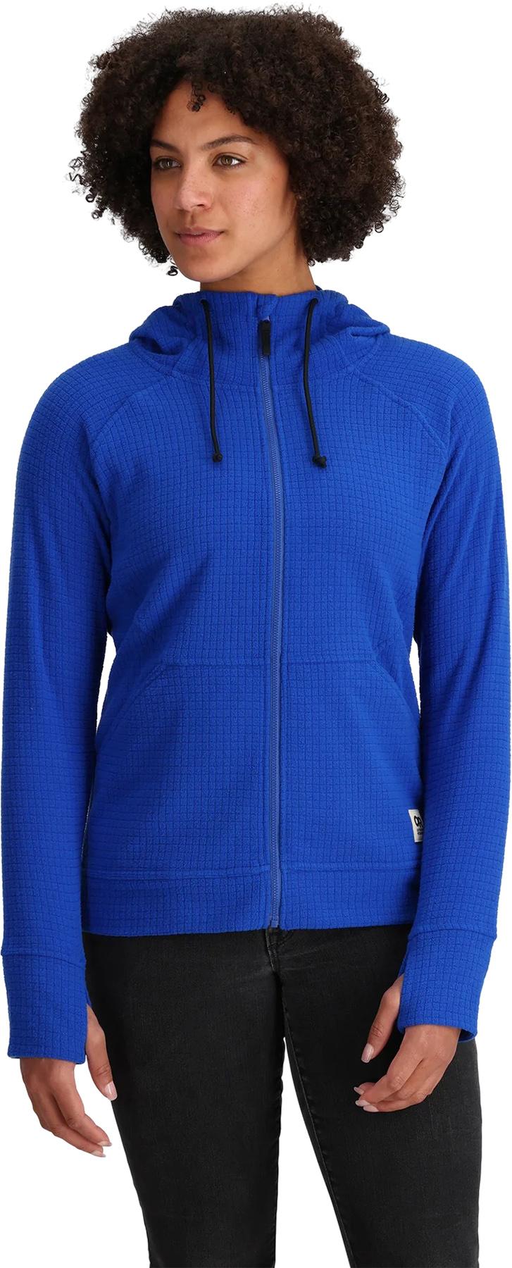 Product gallery image number 3 for product Mega Trail Mix Fleece Full Zip Hoodie - Women's