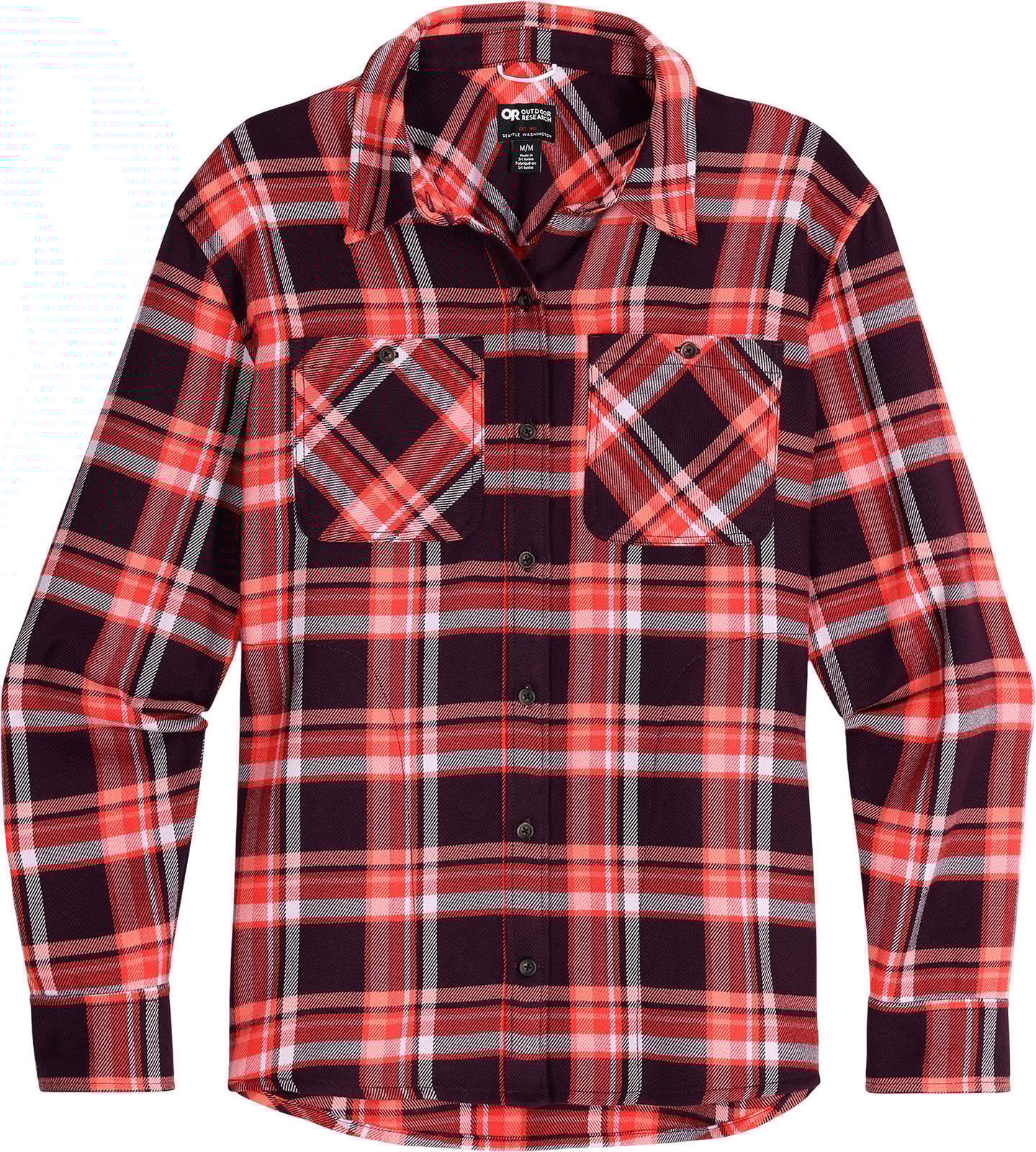 Numéro de l'image de la galerie de produits 1 pour le produit Chemise en sergé flanelle Feedback - Femme