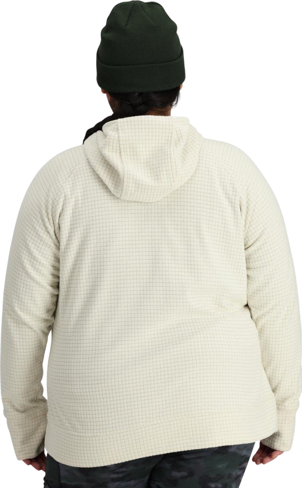Numéro de l'image de la galerie de produits 5 pour le produit Chandail à capuchon à glissière pleine longueur en molleton Mega Trail Mix - Grande taille - Femme