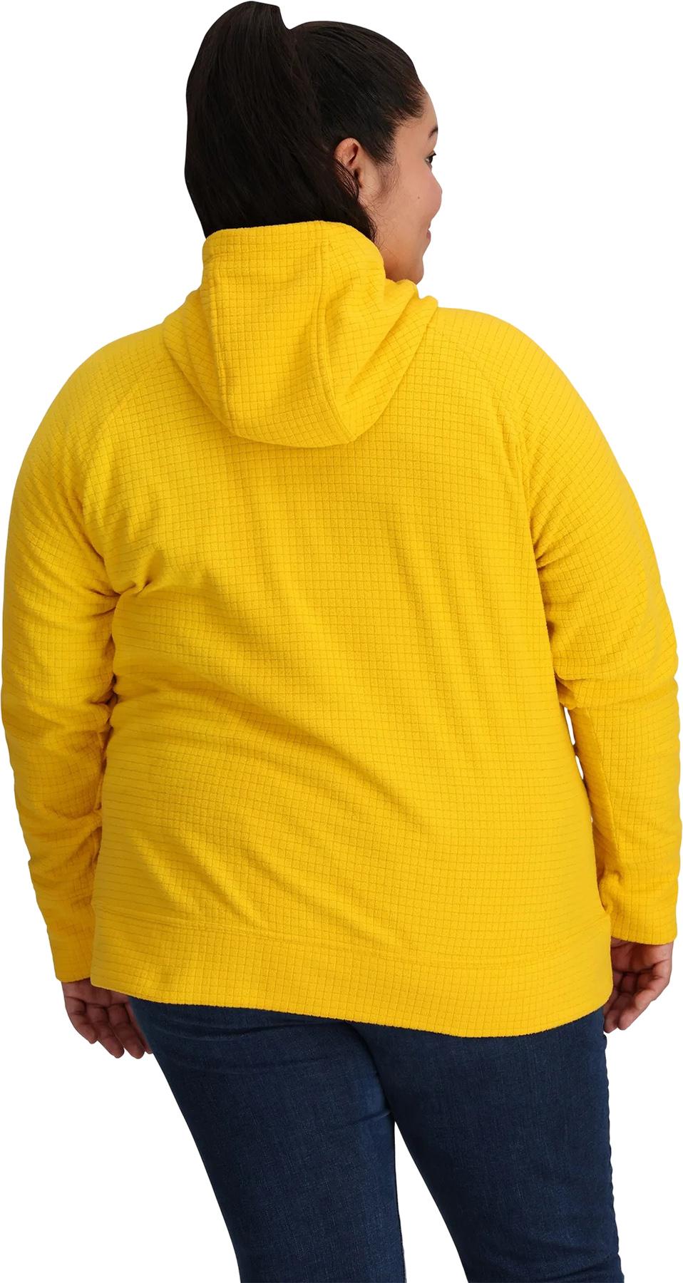 Numéro de l'image de la galerie de produits 3 pour le produit Chandail à capuchon à glissière pleine longueur en molleton Mega Trail Mix - Grande taille - Femme