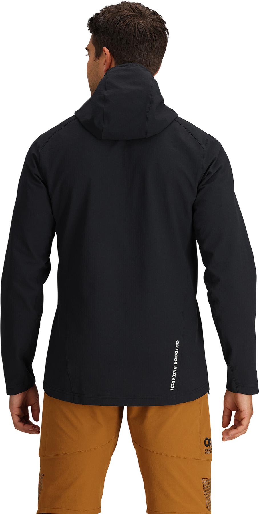Product gallery image number 3 for product Freewheel Soft Shell Half Zip MTB Hoodie - Men's