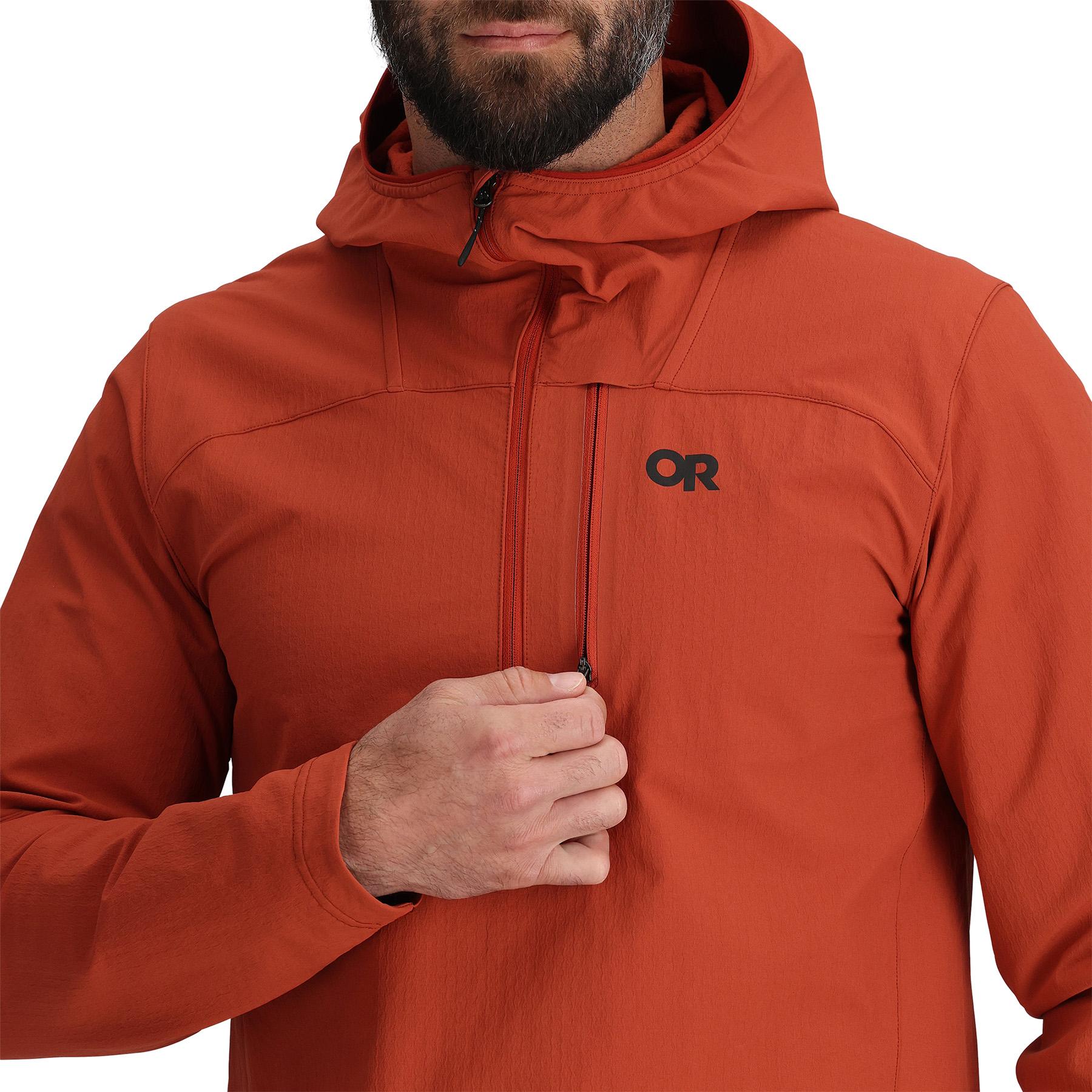 Product gallery image number 2 for product Freewheel Soft Shell Half Zip MTB Hoodie - Men's