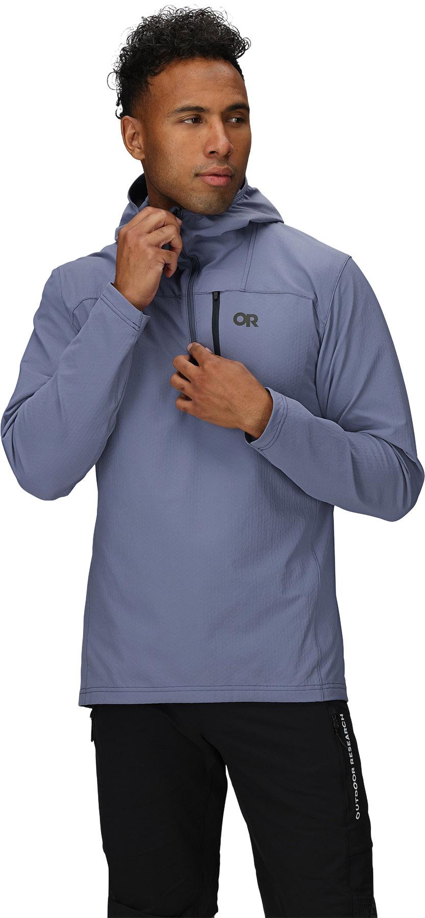 Product gallery image number 7 for product Freewheel Soft Shell Half Zip MTB Hoodie - Men's