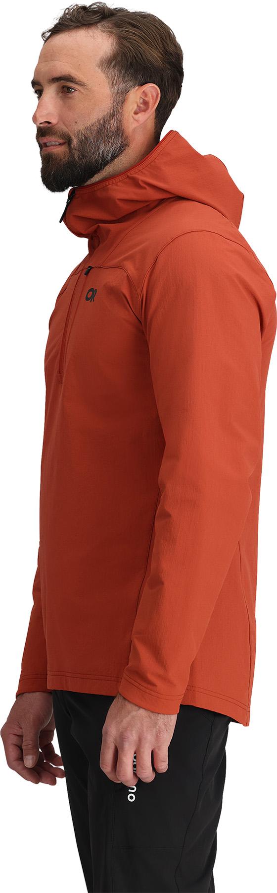 Product gallery image number 4 for product Freewheel Soft Shell Half Zip MTB Hoodie - Men's