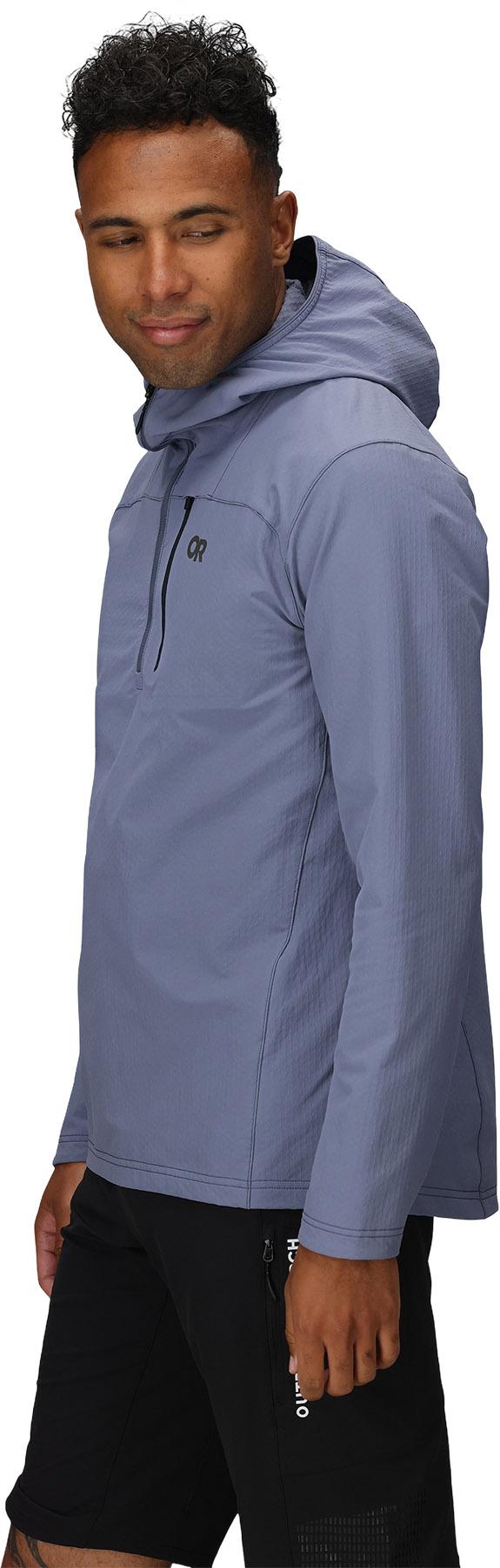 Product gallery image number 8 for product Freewheel Soft Shell Half Zip MTB Hoodie - Men's