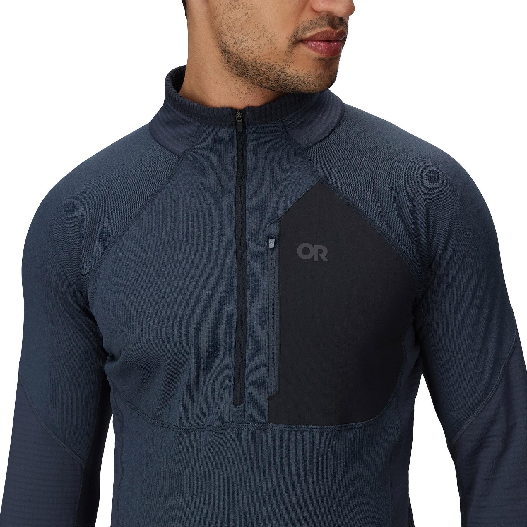 Product gallery image number 6 for product Deviator Fleece Half Zip Base Layer Top - Men's
