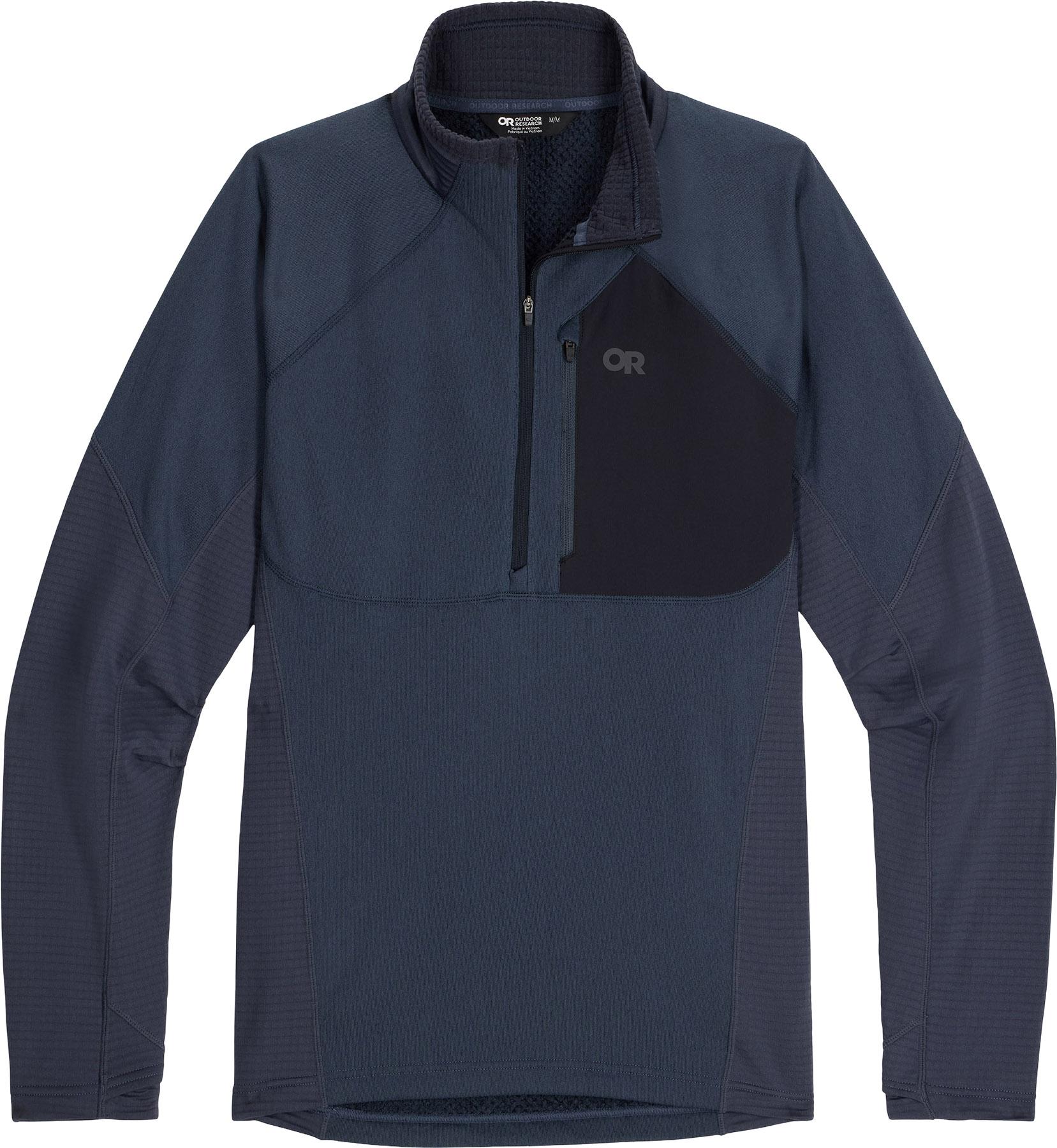 Product gallery image number 1 for product Deviator Fleece Half Zip Base Layer Top - Men's