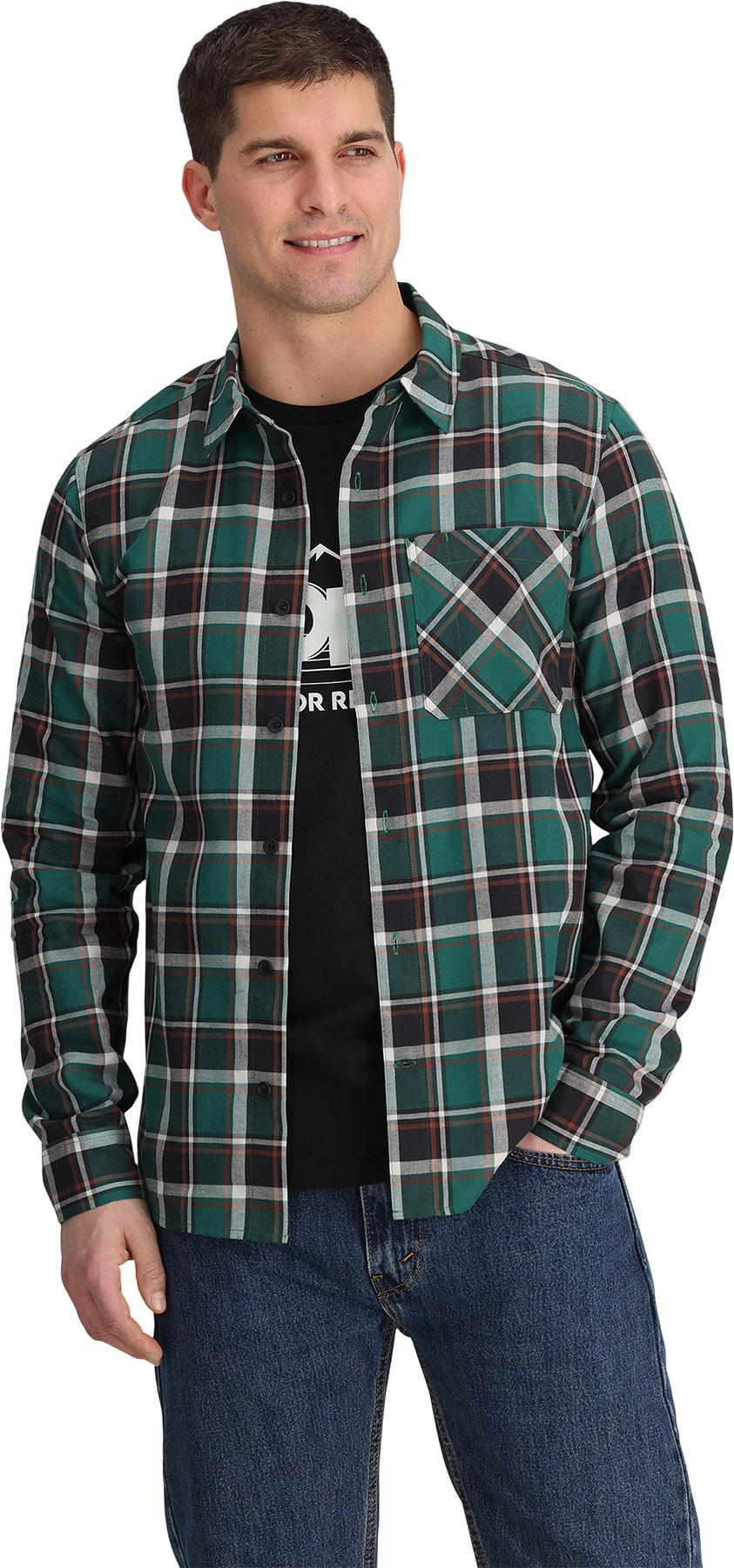 Product gallery image number 4 for product Chemise en flanelle Ravenna - Homme