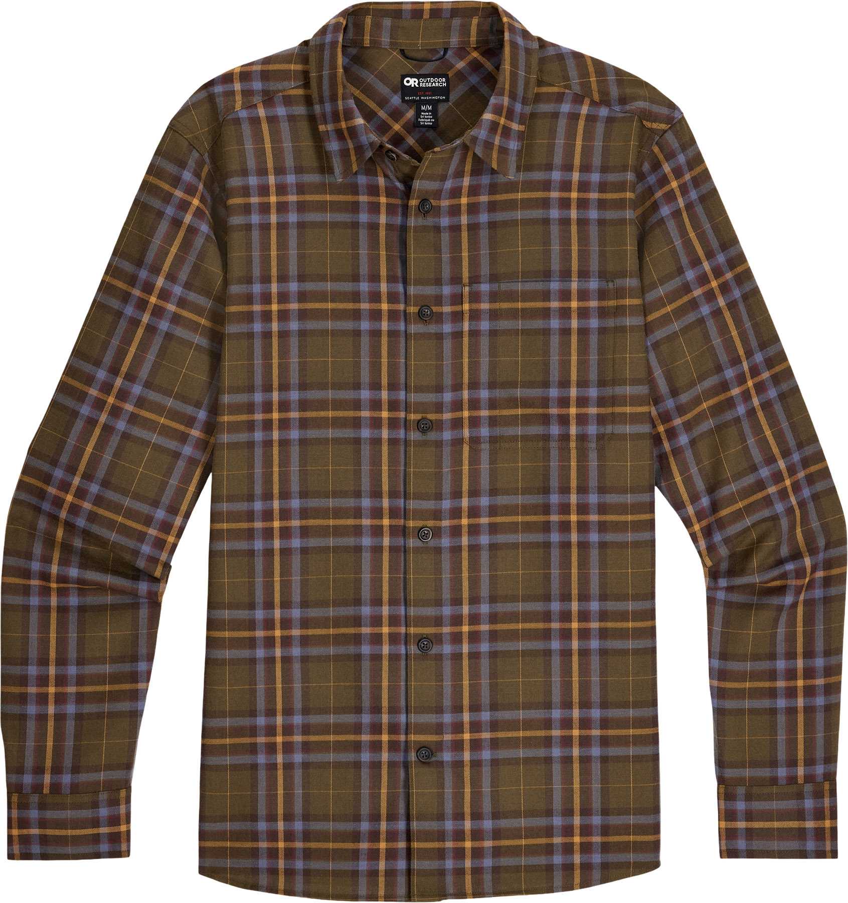 Dark Olive Plaid