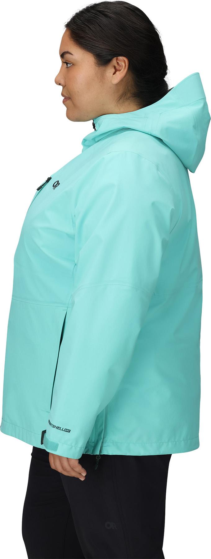 Product gallery image number 3 for product Aspire Plus Size 3 Layer Jacket - Women's