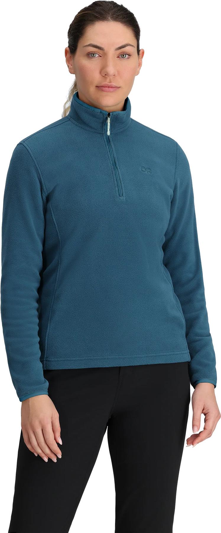 Product gallery image number 3 for product OR Polartec 100 Quarter Zip Fleece Jacket - Women's