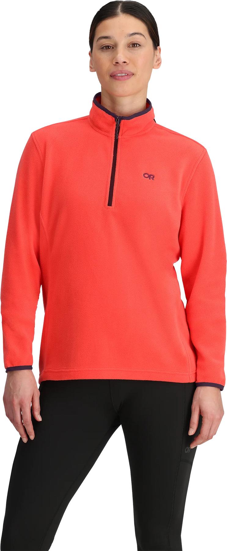 Product gallery image number 3 for product OR Polartec 100 Quarter Zip Fleece Jacket - Women's