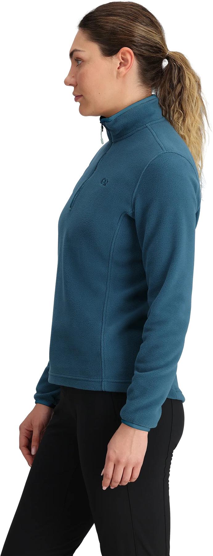 Product gallery image number 4 for product OR Polartec 100 Quarter Zip Fleece Jacket - Women's