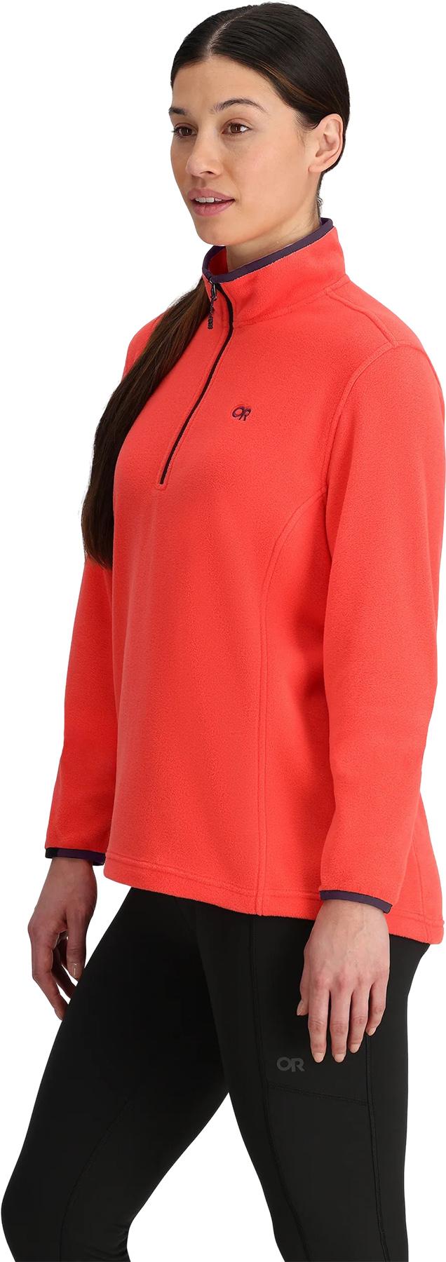 Product gallery image number 4 for product OR Polartec 100 Quarter Zip Fleece Jacket - Women's