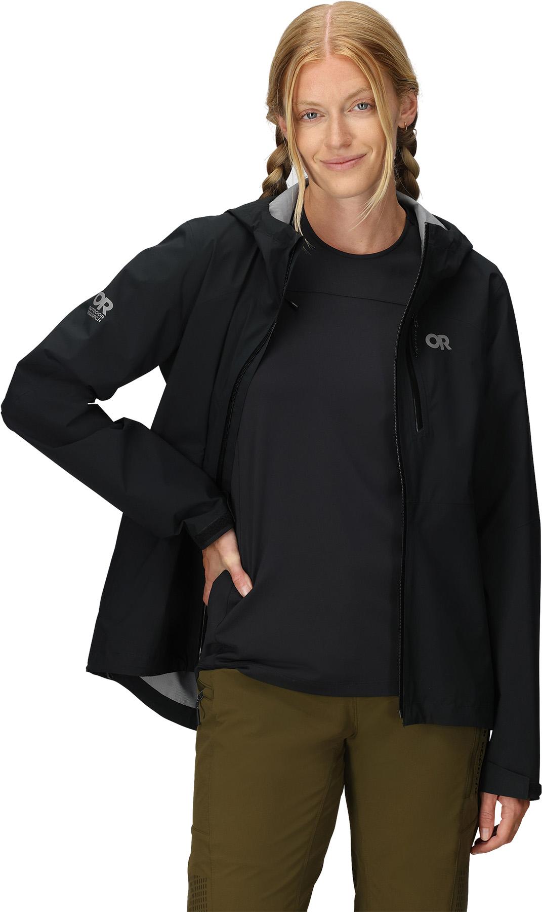 Product gallery image number 3 for product Freewheel MTB Stretch Rain Jacket - Women's