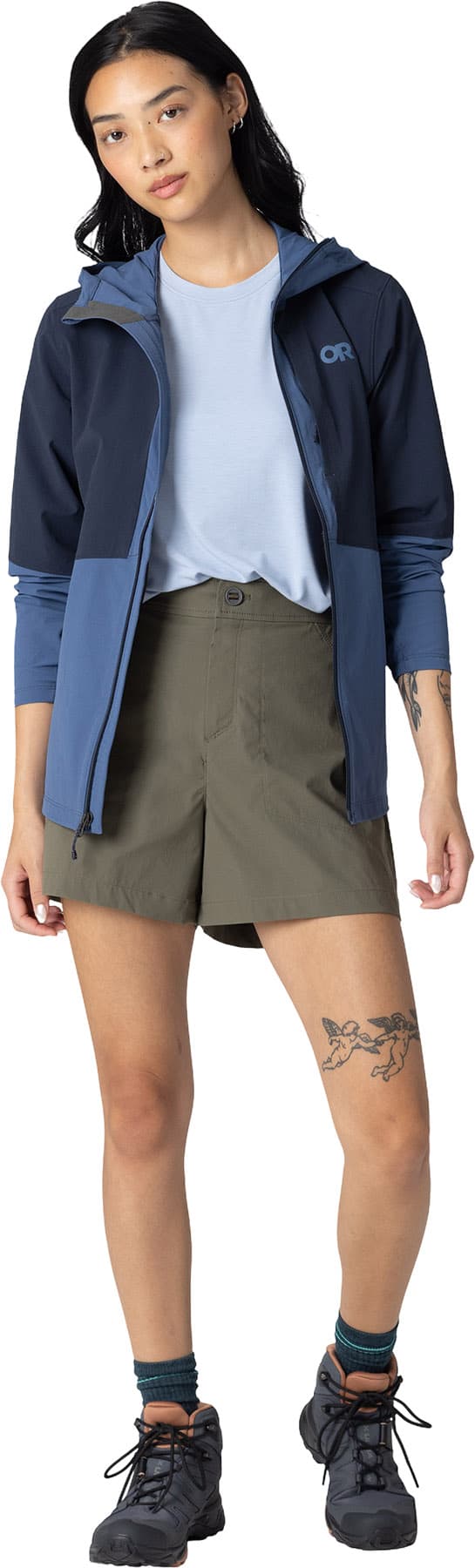 Product gallery image number 5 for product Chandail à capuchon Ferrosi - Femme