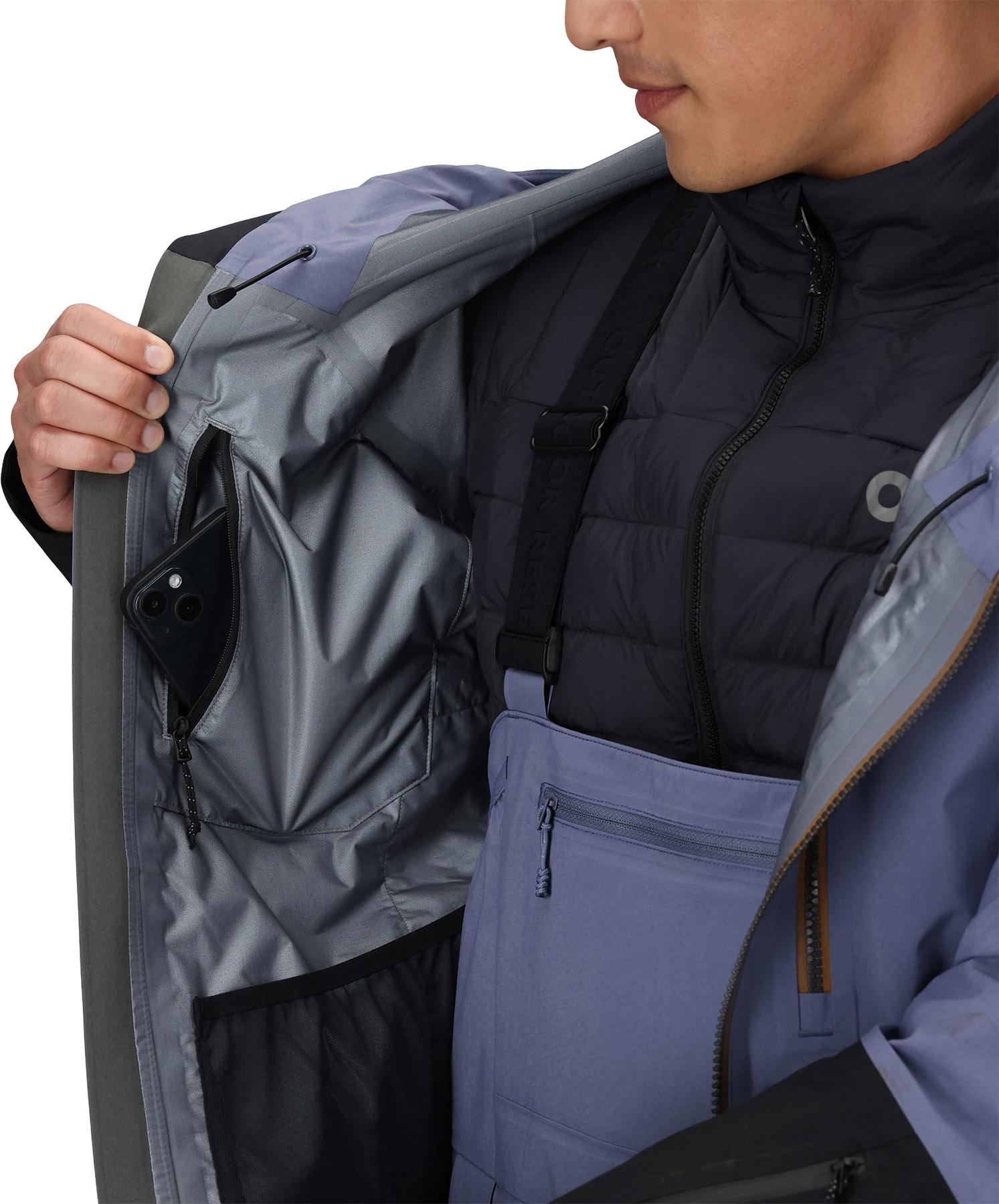 Product gallery image number 5 for product Manteau Hemispheres Team GORE-TEX 3L - Homme