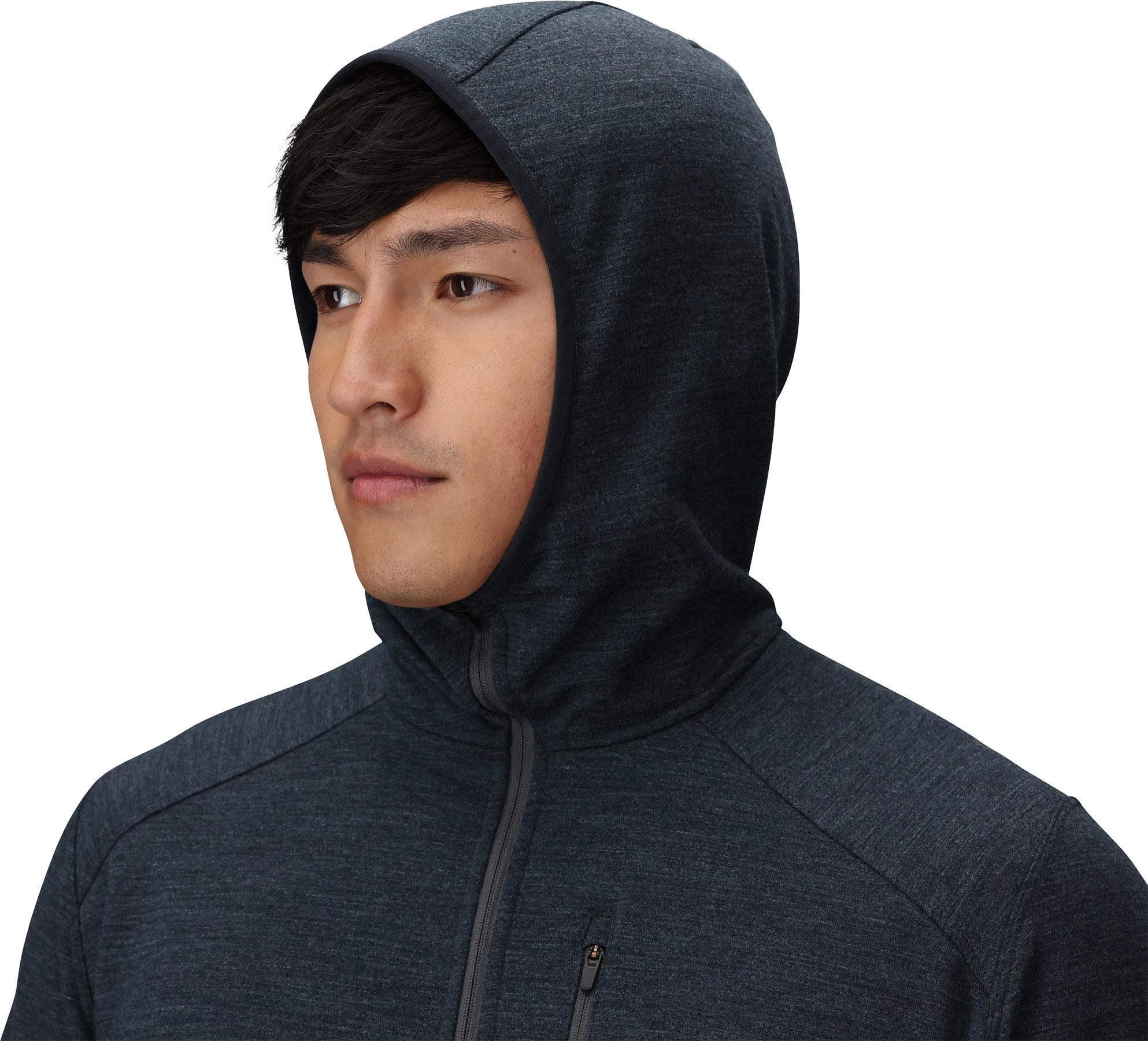 Numéro de l'image de la galerie de produits 4 pour le produit Chandail à capuchon zippé intégral en molleton Crescent - Homme