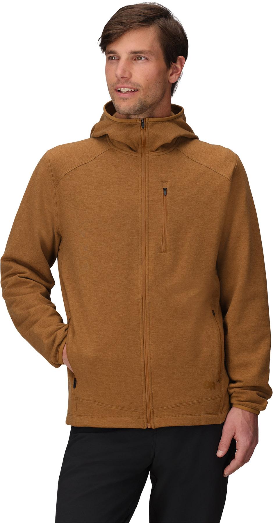 Product gallery image number 3 for product Crescent Fleece Full Zip Hoodie - Men's