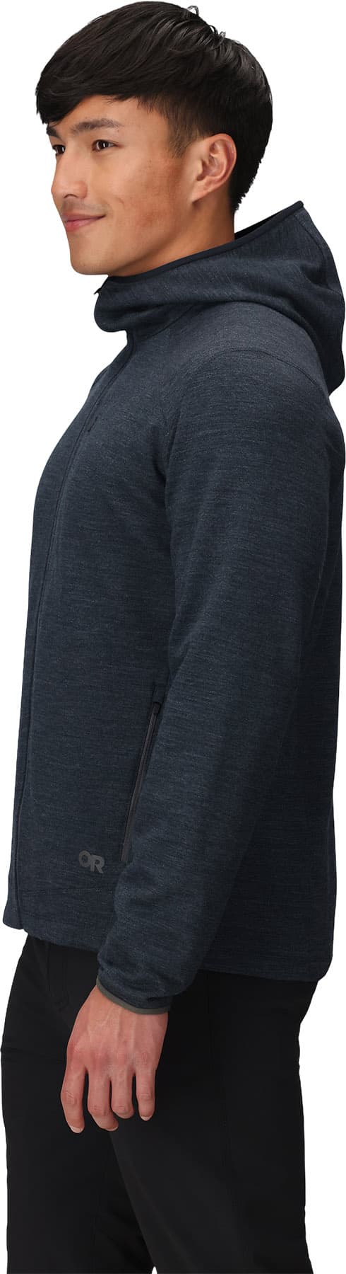 Numéro de l'image de la galerie de produits 7 pour le produit Chandail à capuchon zippé intégral en molleton Crescent - Homme