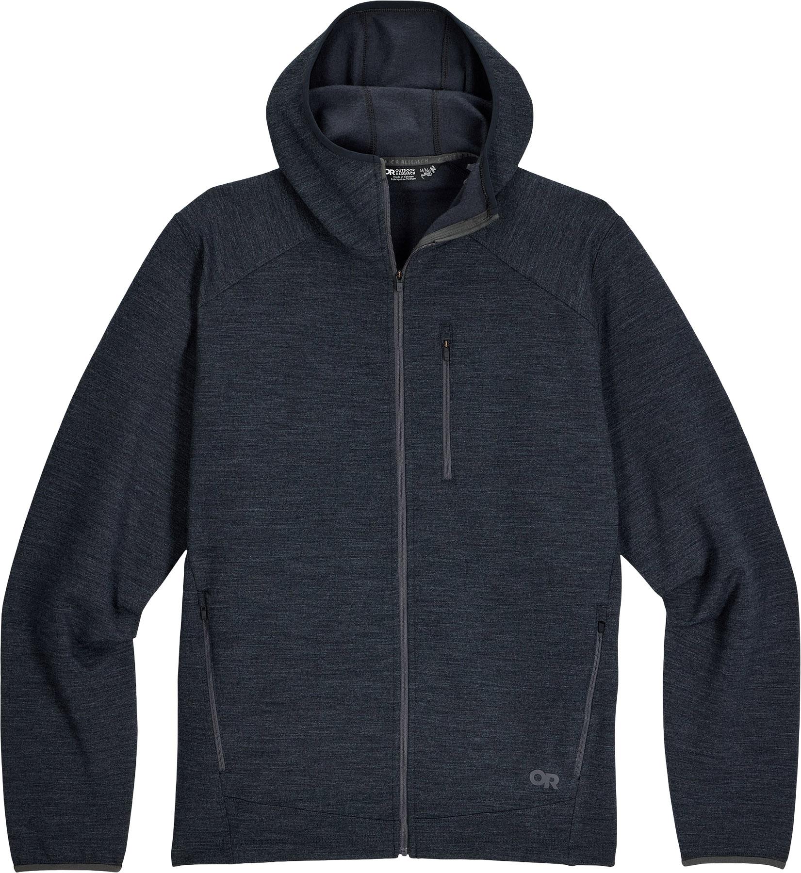 Image de produit pour Chandail à capuchon zippé intégral en molleton Crescent - Homme