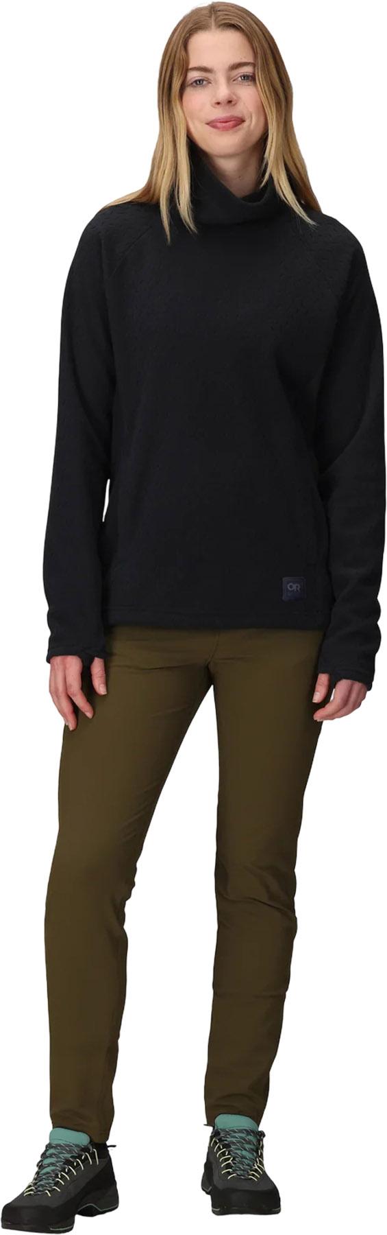 Product gallery image number 4 for product Trail Mix XT Fleece Cowl Neck Pullover - Women's