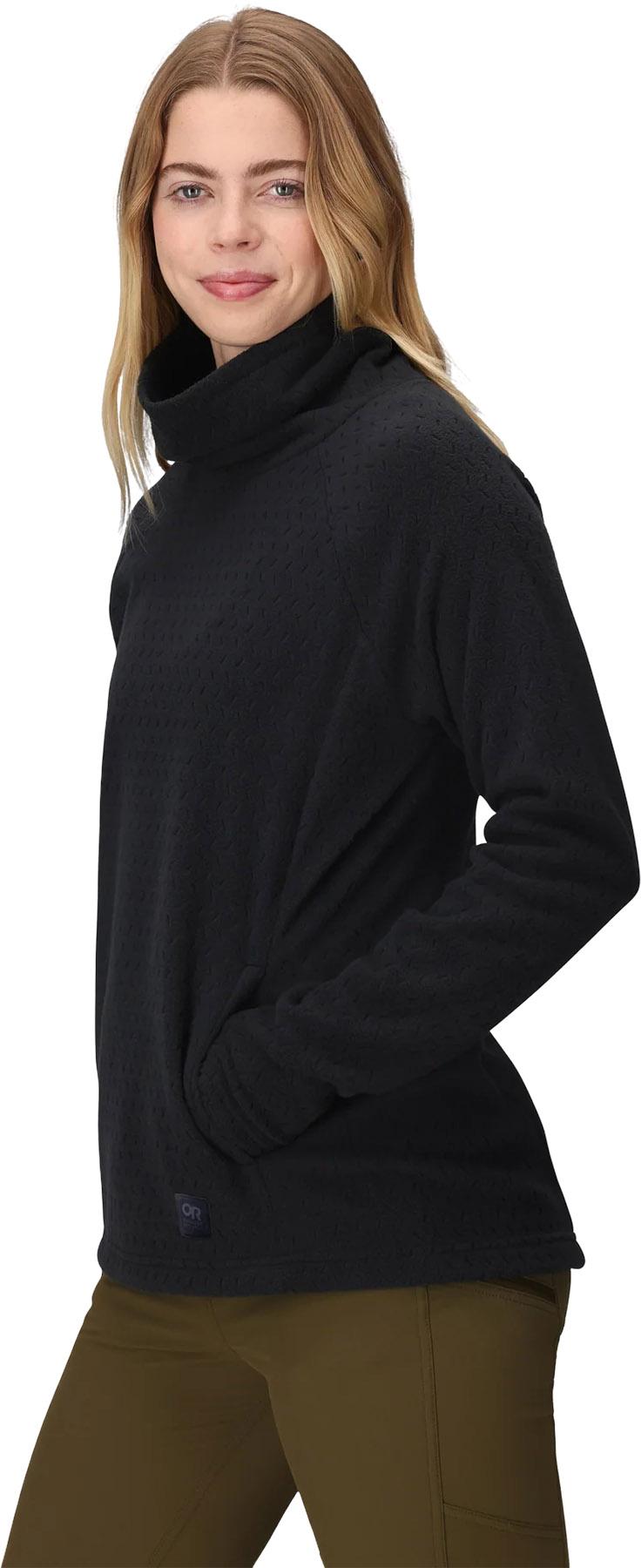 Product gallery image number 5 for product Trail Mix XT Fleece Cowl Neck Pullover - Women's