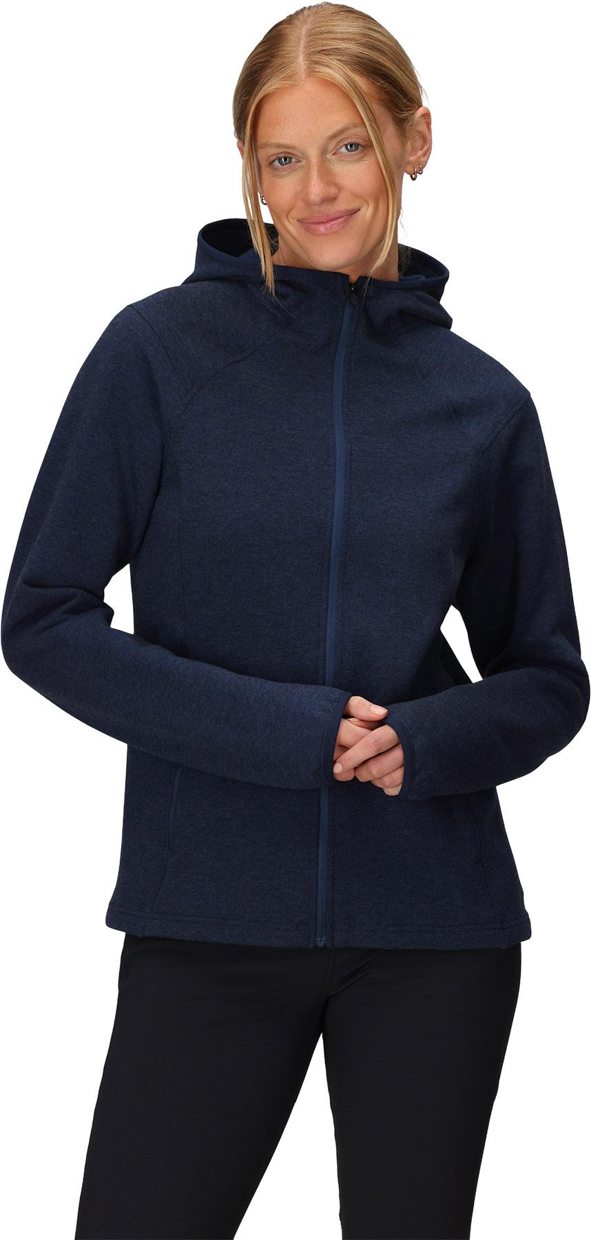 Product gallery image number 3 for product Crescent Fleece Full Zip Hoodie - Women's