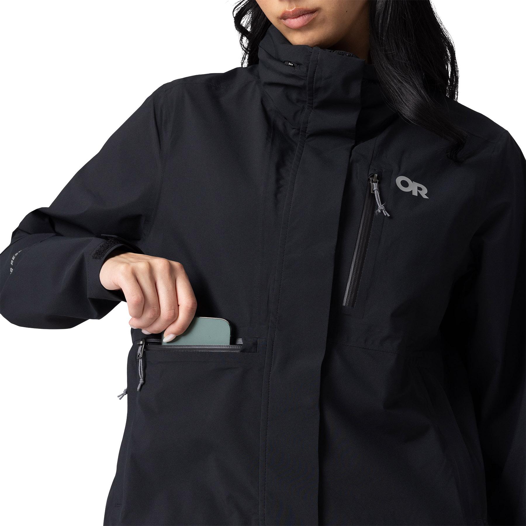 Product gallery image number 4 for product Manteau imperméable Stratoburst Stretch SE - Femme