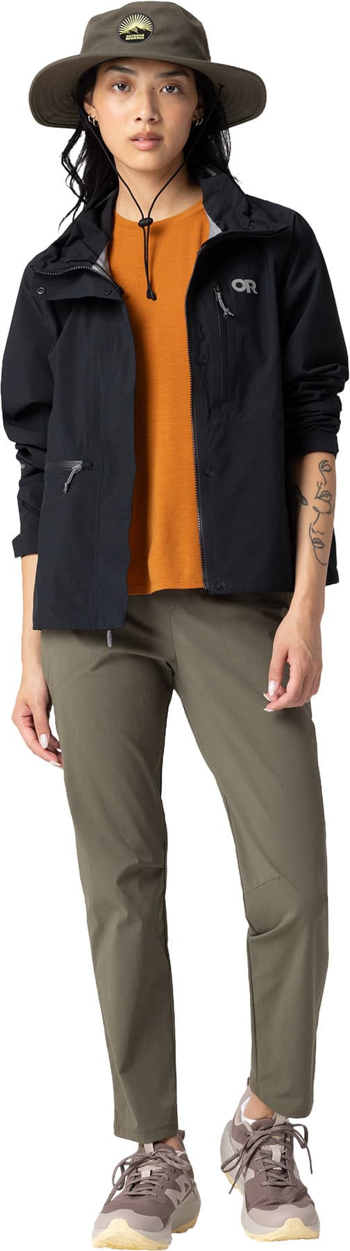 Product gallery image number 8 for product Manteau imperméable Stratoburst Stretch SE - Femme