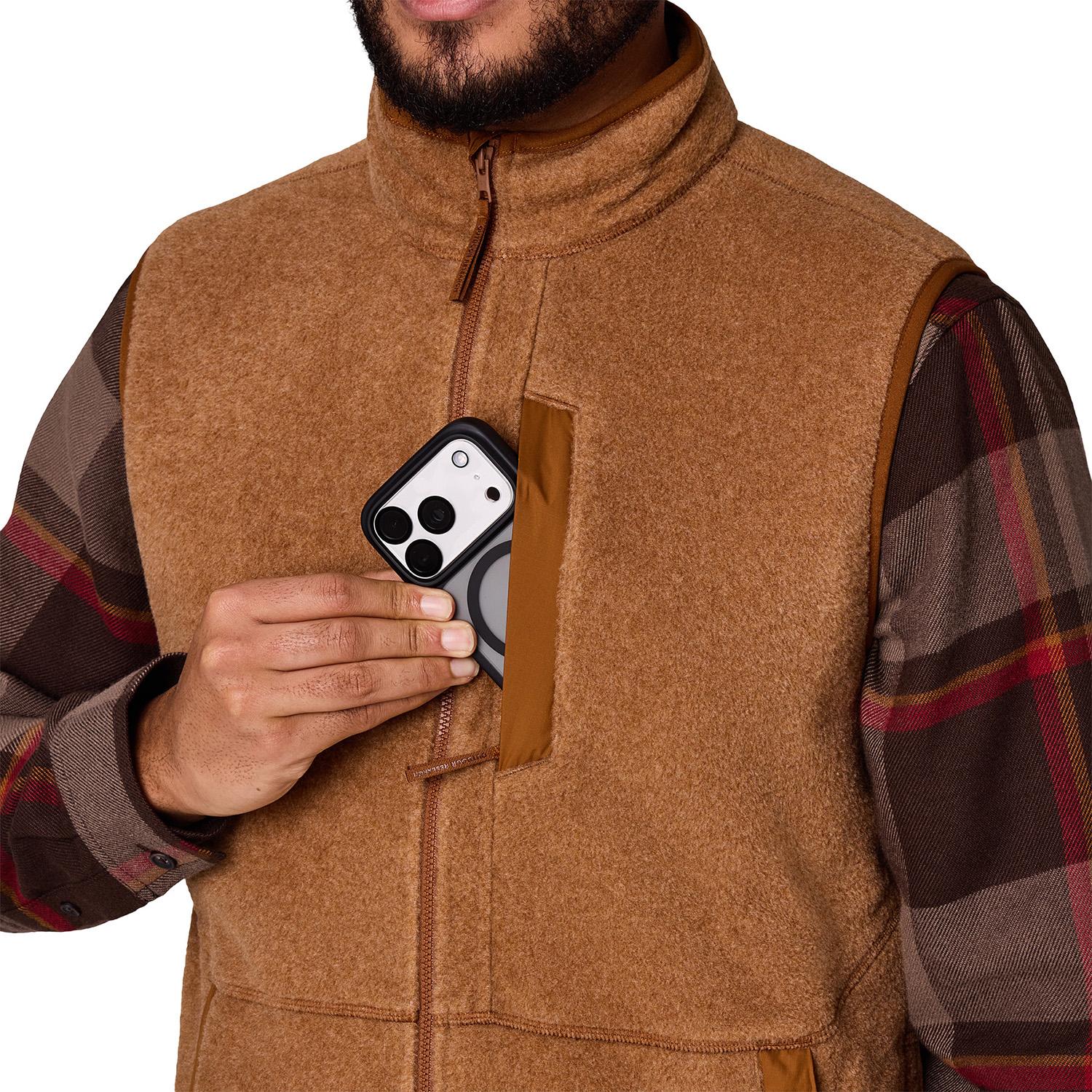 Product gallery image number 3 for product Men's Deming Fleece Vest