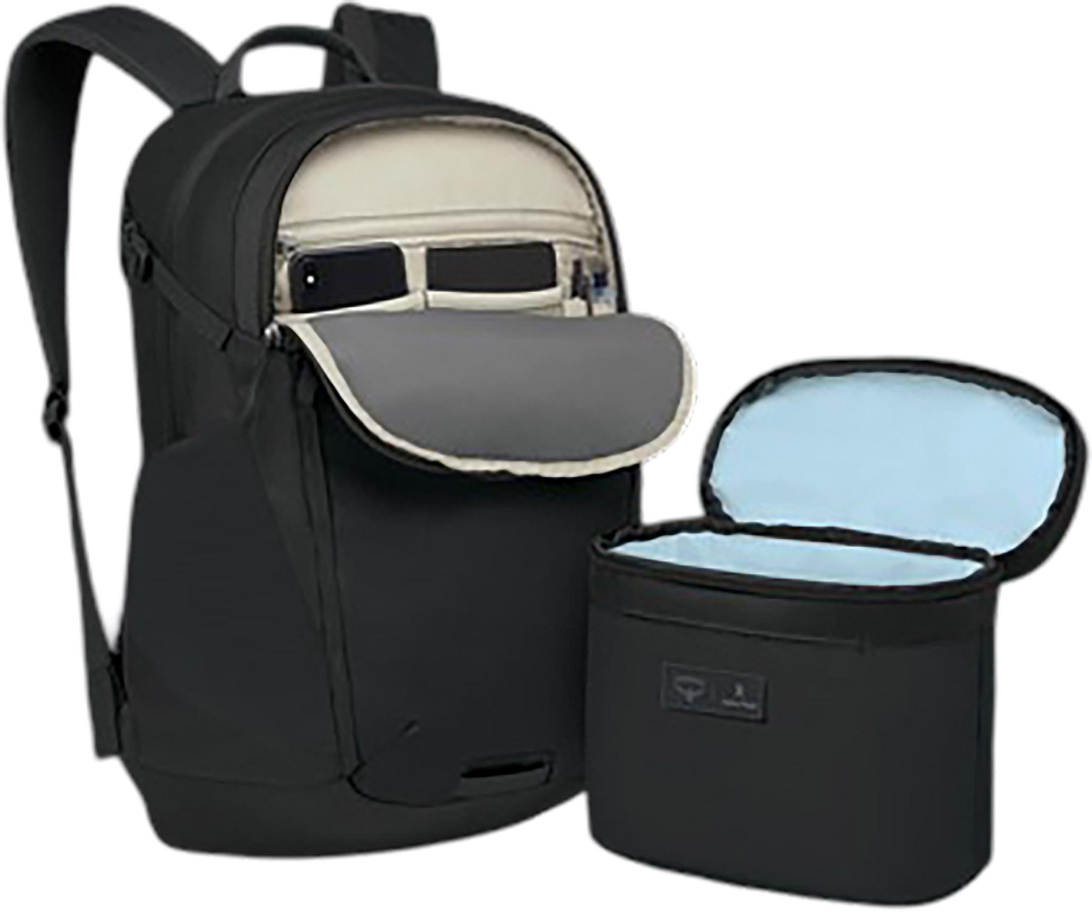 Product gallery image number 2 for product Osprey Axisx X HydroFlask Backpack with Lunch Bag 25L+5L