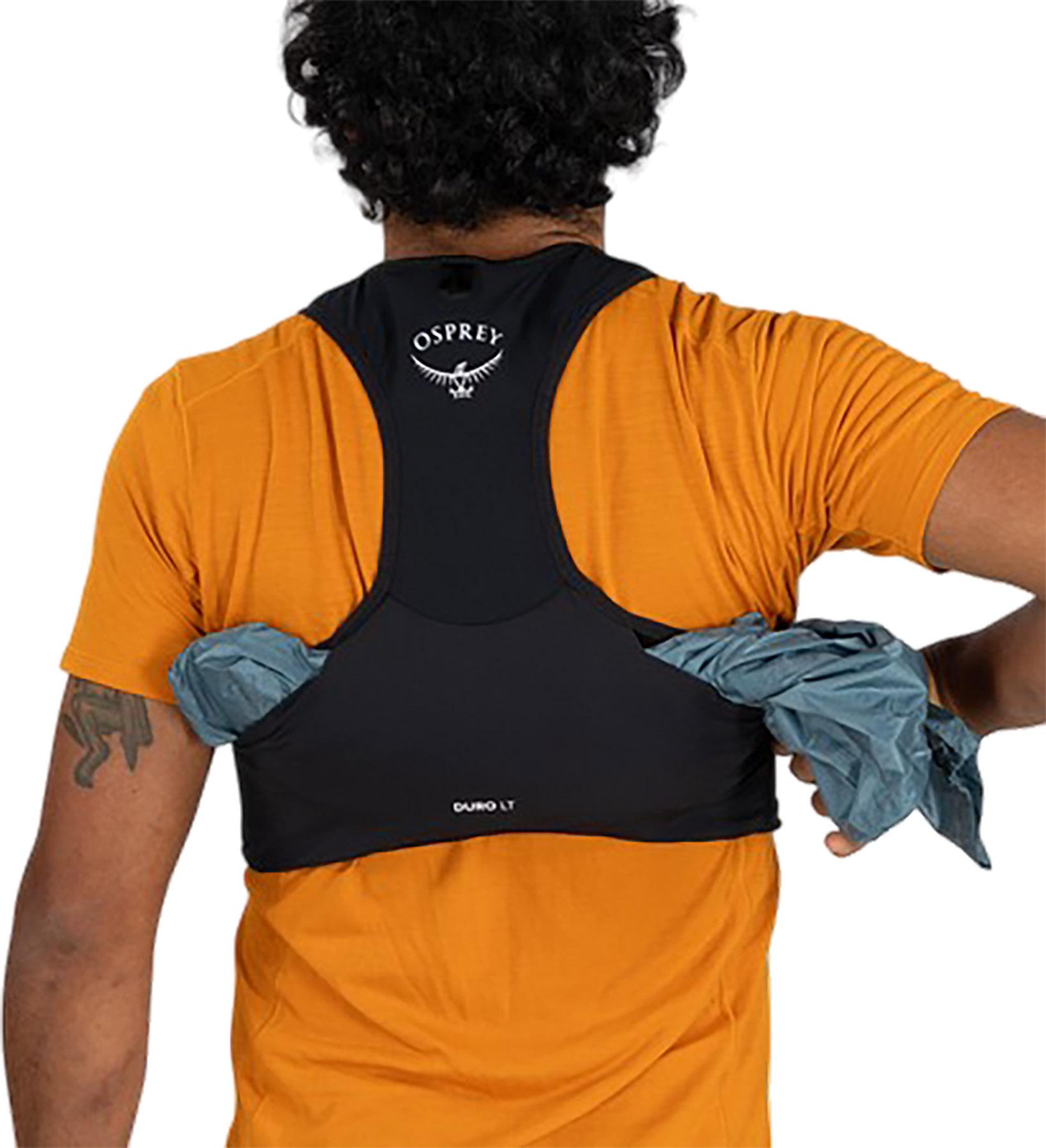 Product gallery image number 4 for product Duro LT Trail Running Vest with Flasks 0.5L - Men's