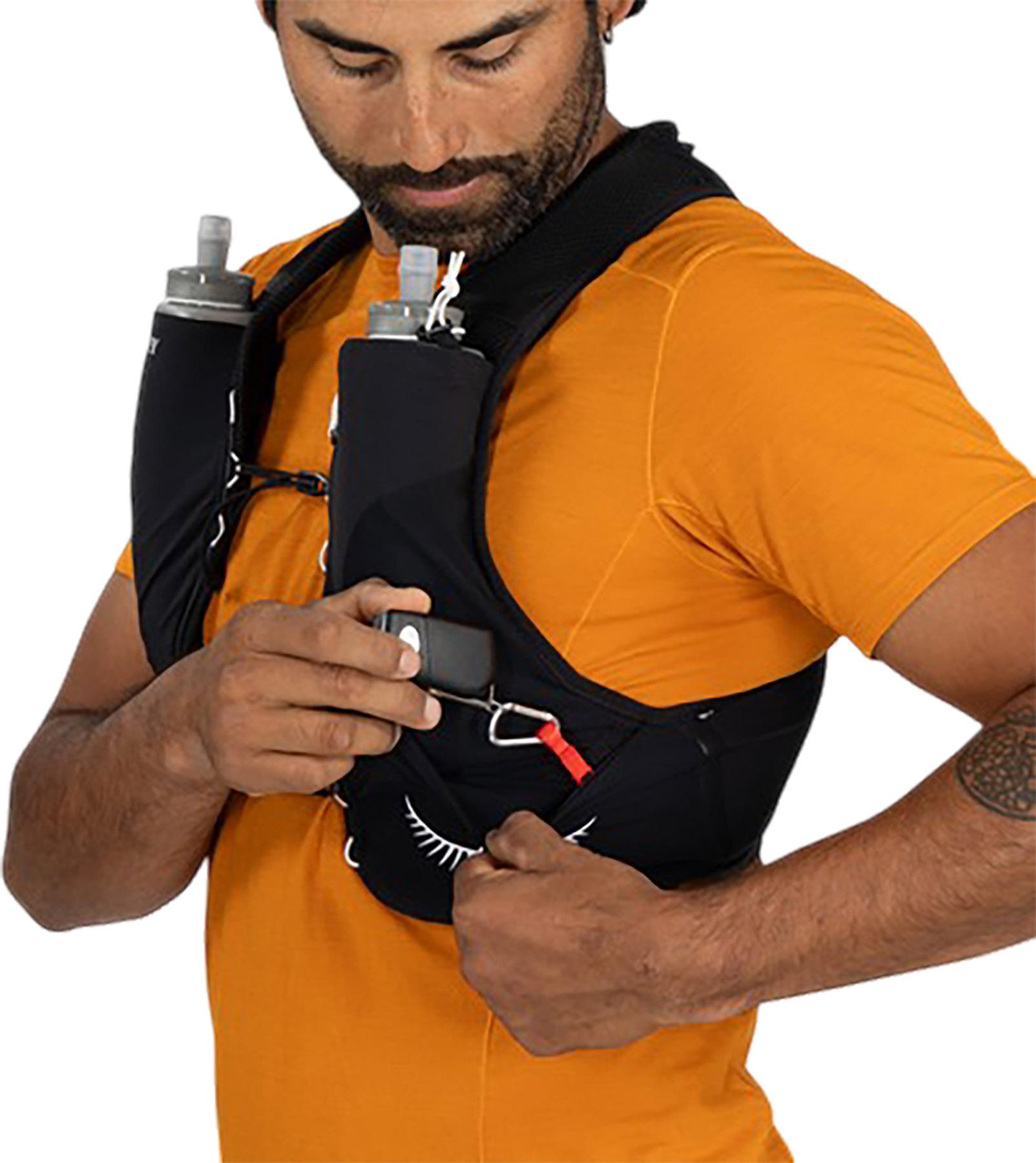 Product gallery image number 8 for product Duro LT Trail Running Vest with Flasks 0.5L - Men's