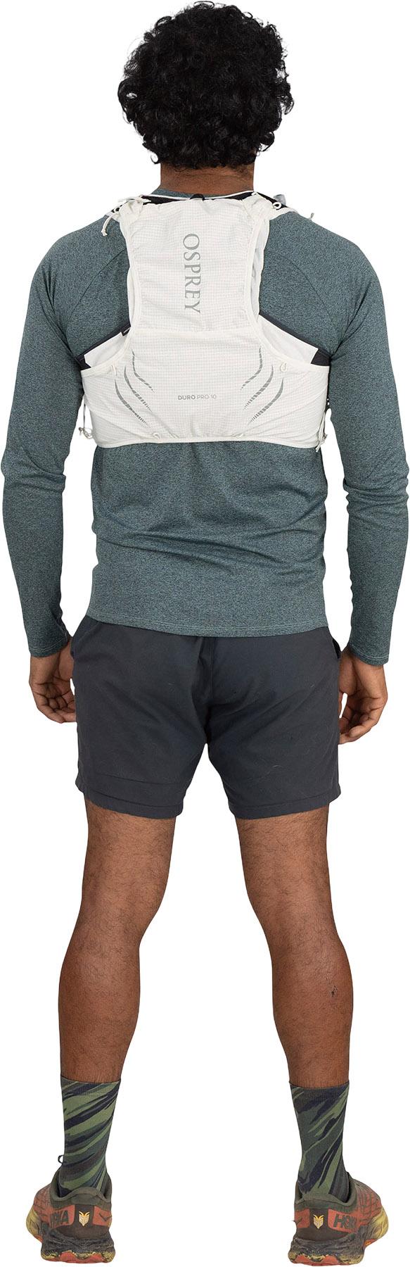 Product gallery image number 4 for product Duro Pro 10 Trail Running Vest with Flasks - Men's