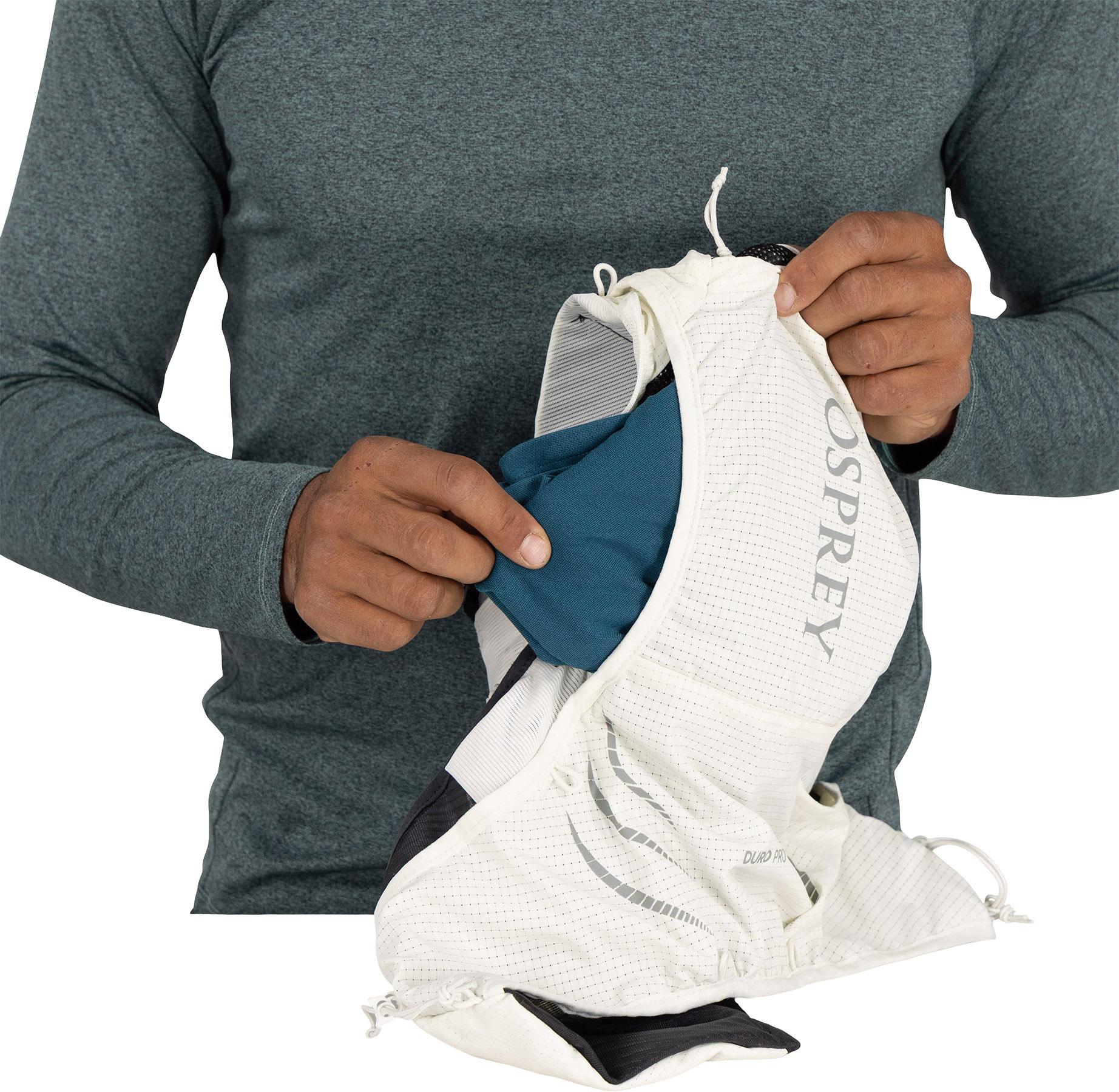 Product gallery image number 6 for product Duro Pro 10 Trail Running Vest with Flasks - Men's