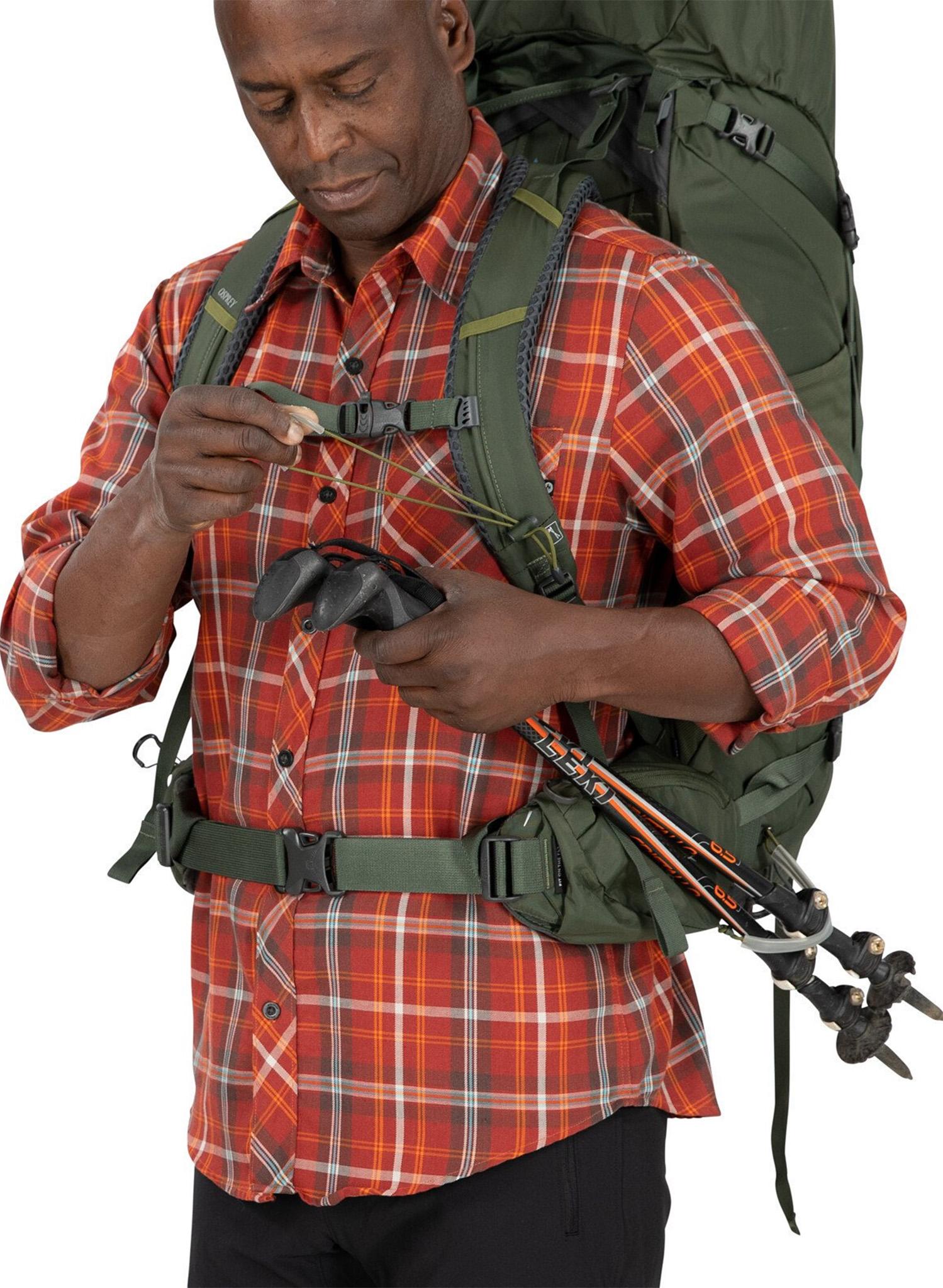 Product gallery image number 6 for product Kestrel Backpacking Pack 58L - Men's